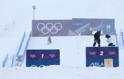 Nevasca paralisa provas em Livigno nos Jogos de Inverno