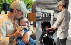 Alerta fofura! Arrascaeta, do Flamengo, mostra momentos com o filho