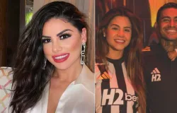 Mulher exp�e rela��o com jogador casado do Atl�tico e esposa dele posta desabafo citando 'fases dif�ceis'