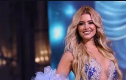 Brasileira cai no palco durante concurso internacional de beleza no Egito