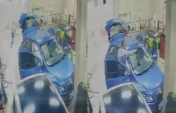 C�mera de seguran�a filma assassinato de mulher dentro de lava jato