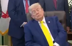 V�deo de Trump tirando soneca viraliza; veja