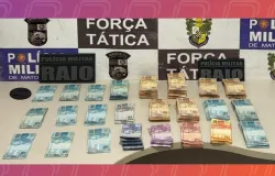 Menina de 17 anos � presa por guardar R$ 73 mil de fac��o criminosa