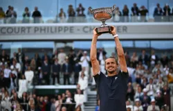 Zverev conquista seu primeiro t�tulo de Grand Slam em Roland Garros