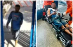 Homem atacado por fac��o criminosa sofre fratura no cr�nio e pede ajuda