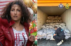 Atriz brit�nica � presa com 320 quilos de droga na Austr�lia