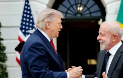 Trump diz que 'n�o liga' para Lula e chama presidente de 'inst�vel'