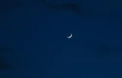 Lua e tr�s planetas se alinham e podem ser vistos a olho nu; veja fotos
