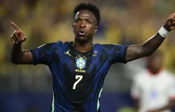 Vini Jr n�o nega e f�s acreditam em indireta para Virginia Fonseca ap�s gol na Copa