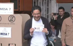 Candidato na Col�mbia promete aceitar resultado, mas ficar� de olho