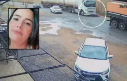 Mulher morre ap�s bater moto em carreta-tanque em MT