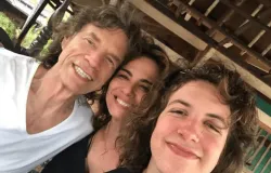 Luciana Gimenez homenageia Mick Jagger no Dia dos Pais nos EUA