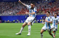 Messi marca e Argentina faz virada hist�rica para seguir na Copa do Mundo