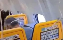 Cinto salva homem de ser sugado para fora de avi�o