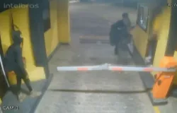 Criminosos armados invadem condom�nio em Rio das Pedras e rendem funcion�rios da portaria; v�deo