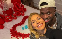 Virginia Fonseca e Vini Jr. reatam o namoro com beijo em evento e declara��o nas redes