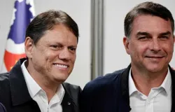 Tarc�sio apoia Fl�vio para presidente e promete retomar o trabalho de Bolsonaro
