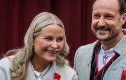 Pr�ncipe Haakon d� not�cias sobre a sa�de da princesa Mette-Marit: "Ainda h� um longo caminho"