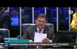 Congresso volta a trabalhar em agosto com foco em vota��es importantes