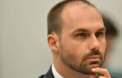Eduardo Bolsonaro chama Michelle de 'imatura' por expor briga de fam�lia