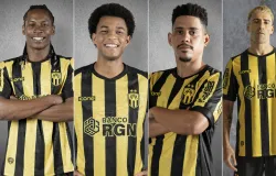Atores de 'Jogada de Risco' s�o f�s de futebol e ex-jogadores de base