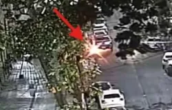 Viatura da prefeitura � atacada com bomba em Copacabana e prefeito diz que foi vingan�a