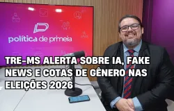 TRE-MS alerta sobre os perigos da intelig�ncia artificial, fake news e cotas de g�nero para as elei��es de 2026