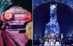 Nave gigante da Xuxa � infl�vel e foi feita pela mesma empresa do cavalo de Beyonc�