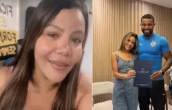Mani Reggo manda indireta ap�s pol�mica do casamento de Davi Brito: 'A gente sabe que venceu'