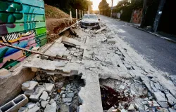 Muro cai e mata ex-jogador do Botafogo e amigo em Santa Teresa