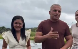 Prefeito anuncia revitaliza��o da Lagoa Timeantube em Praia do Forte: 'Vai voltar a beleza natural'