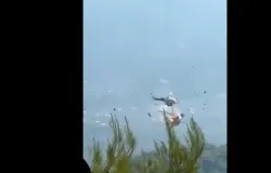 Tripula��es de helic�pteros que colidiram na Gr�cia s�o resgatadas