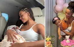 Brunna Gon�alves desabafa ao parar de amamentar filha com Ludmilla: 'Me culpei muito'