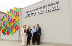 Escola infantil � entregue reformada e com vagas dobradas em Porto Alegre