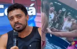 Justi�a condena Tirullipa a pagar R$ 30 mil a mulheres por puxar biqu�nis na 'Farofa da Gkay'