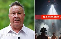 IA ou Real? BBC analisa v�deos de desastres virais na China