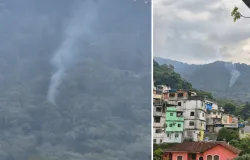 Queda de helic�ptero no Rio mata 4 pessoas; Pol�cia e FAB investigam