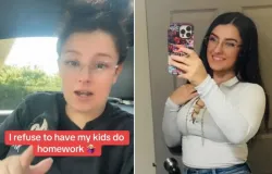 M�e causa pol�mica ao dizer que n�o obriga filhos a fazer dever de casa: 'N�o � meu trabalho'