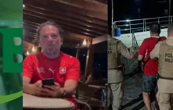Cantora filma italiano que a assediou em Morro de S�o Paulo: "Qual � o seu valor?"