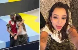 Namorada de Rayssa Leal comemora t�tulo da skatista: 'Muito feliz'