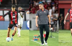 Jair Ventura v� Kayzer e Ren� como 'super trunfo' do Vit�ria: 'Depende do momento do jogo'