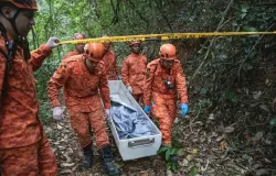 Fam�lia de colombianas mortas em queda de helic�ptero no Rio cobra rapidez na identifica��o dos corpos