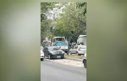 Mulher baleada em �nibus em Vicente de Carvalho passa por cirurgia de 4 horas e vai para CTI