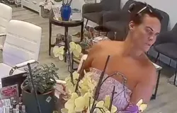 Mulher sem vergonha faz sess�o de beleza de duas horas e foge do sal�o sem pagar