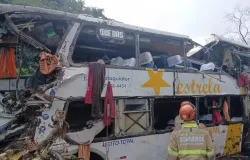 Acidente com �nibus na BR-040: moradores de BH v�o ao Rio ap�s trag�dia que matou nove