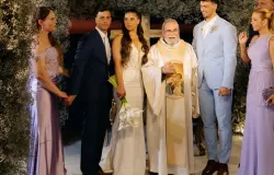Filho de Xanddy e Carla Perez se casa em cerim�nia �ntima na Bahia; festa contou com show de P�ricles