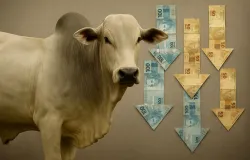 Pre�o do boi gordo cai no in�cio da semana; veja valores
