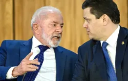 Lula e Alcolumbre se reencontram e se elogiam ap�s reconcilia��o