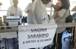 S�o Paulo aplica mais de 795 mil vacinas contra sarampo