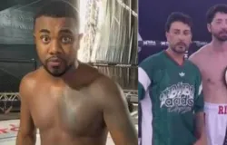 Davi Brito perde luta por W.O contra Rico Melquiades ap�s soco antes do confronto